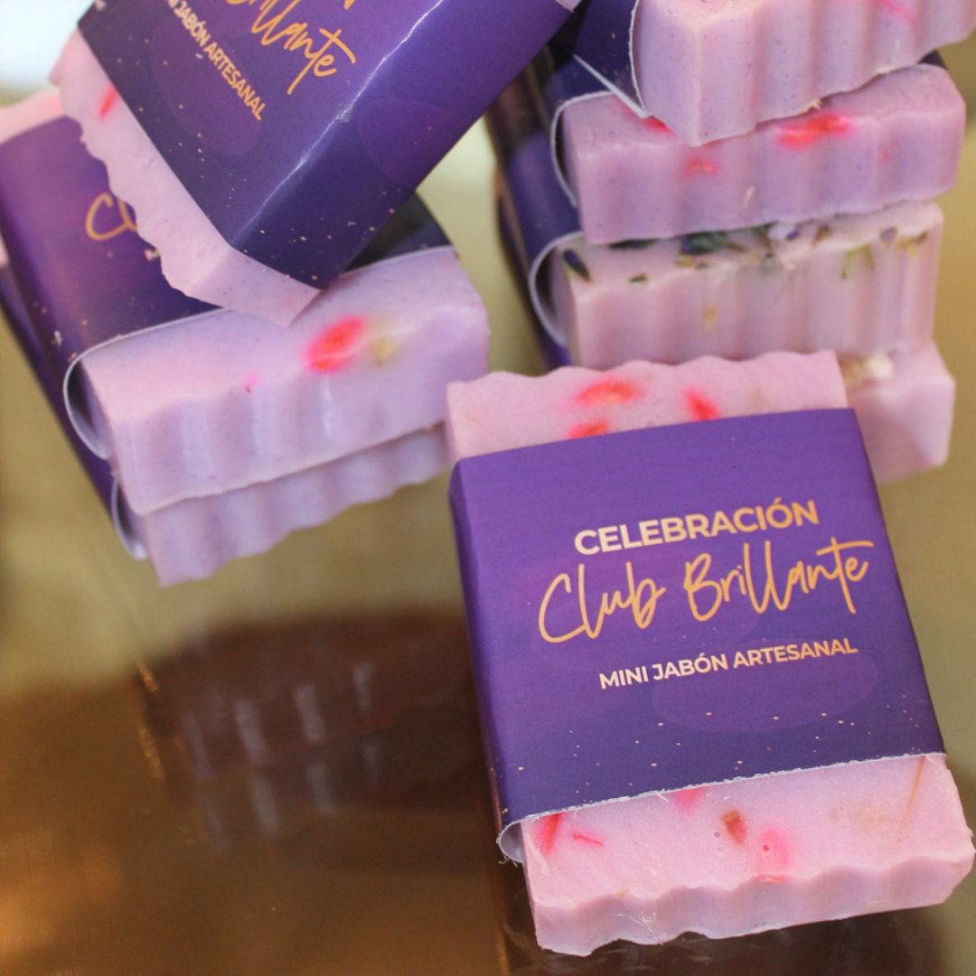 Jabón Rectangular Color Artesanal